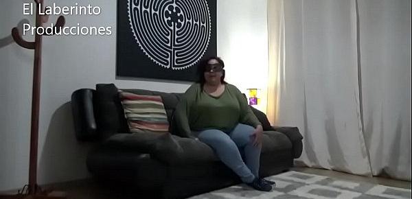  sandra 35 años gordita tetona en casting porno